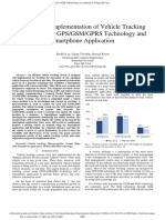 Design and Implementation of Vehicle Tracking System Using GPS GSM GPRS Technology and Smartphone