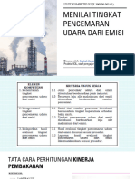 Menilai Tingkat Pencemaran Udara Dari Emisi