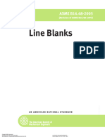ASME B16.48 (05) Line Blanks