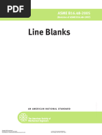 ASME B16.48 (05) Line Blanks