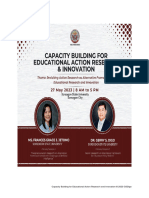 Capacity Building For Educational Action Research and Innovation © 2023 Gsdigo