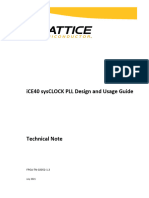 FPGA TN 02052 1 3 iCE40 sysCLOCK PLL Design Usage Guide