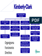 Organigrama General de Kimberly Clark Funcionarios Plantilla Archivo