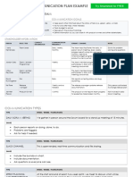 IC Sample Project Communication Plan 11079 PDF