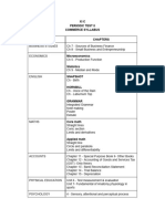 XI Commerce PT 2 SYLLABUS