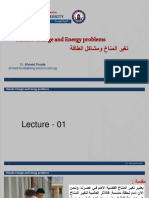 L-01 - Climate Change and Energy Problems