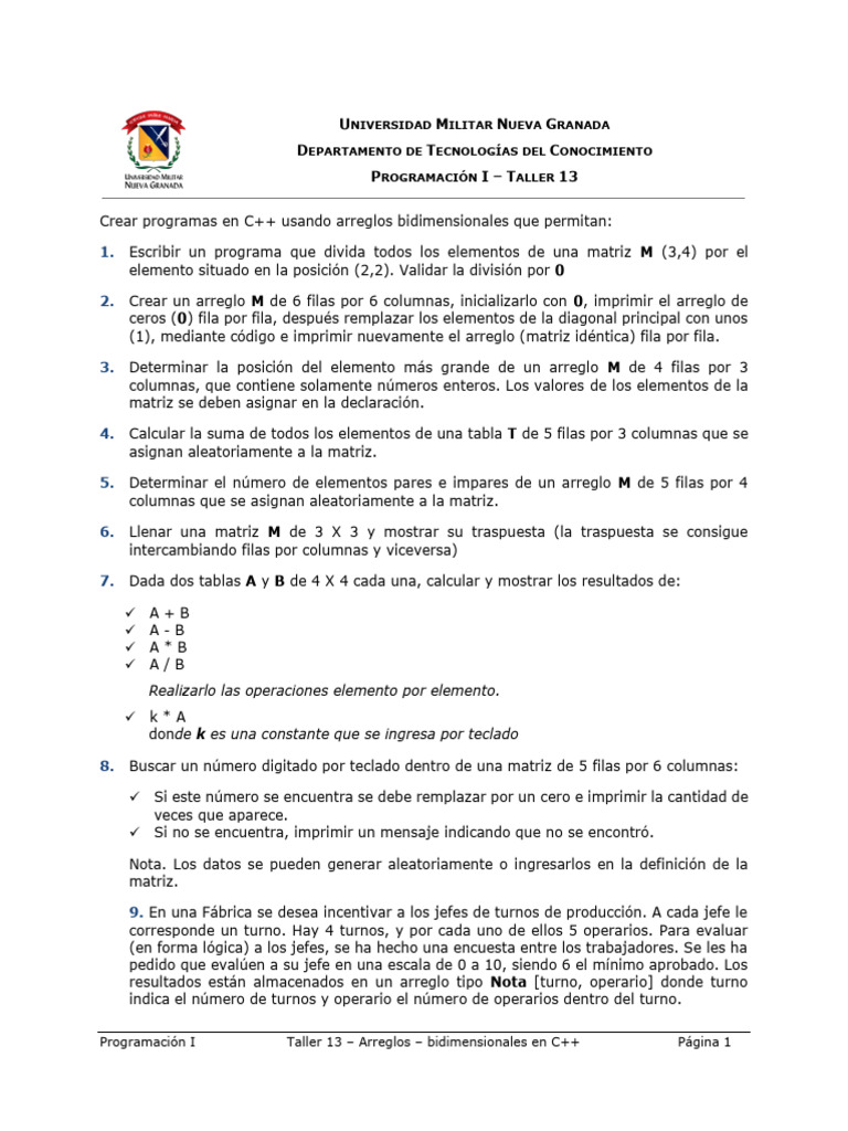 taller-13-arreglos-bidimensionales-en-c-pdf