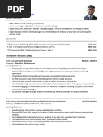 Shahil Mba CV