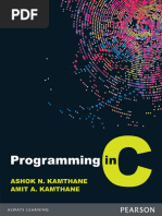 Programming in C