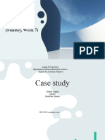 Case Study - Templete of Presentation