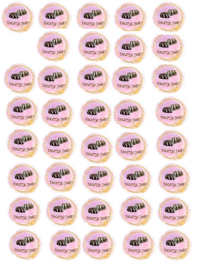 Stickers de Chocotejas | PDF