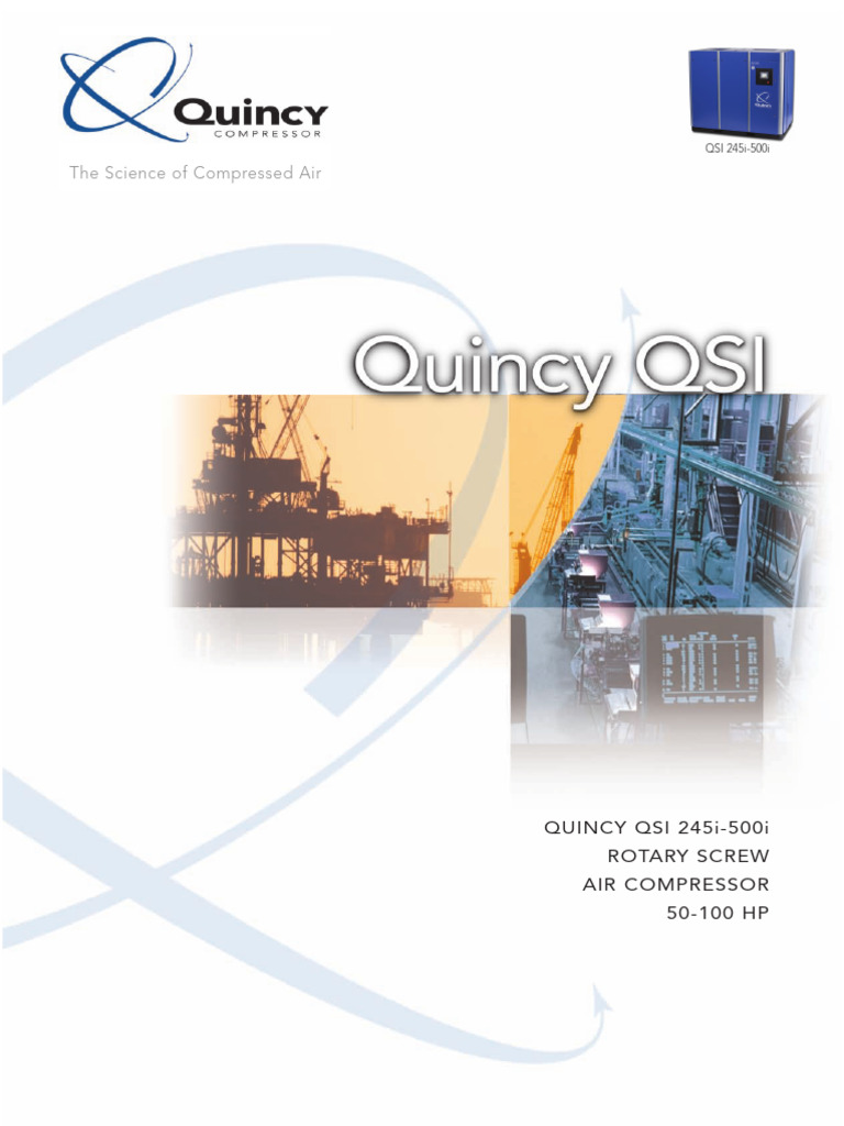 Quincy QSI 245i-500i Air Compressor | PDF