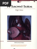 14 Sacred Solos