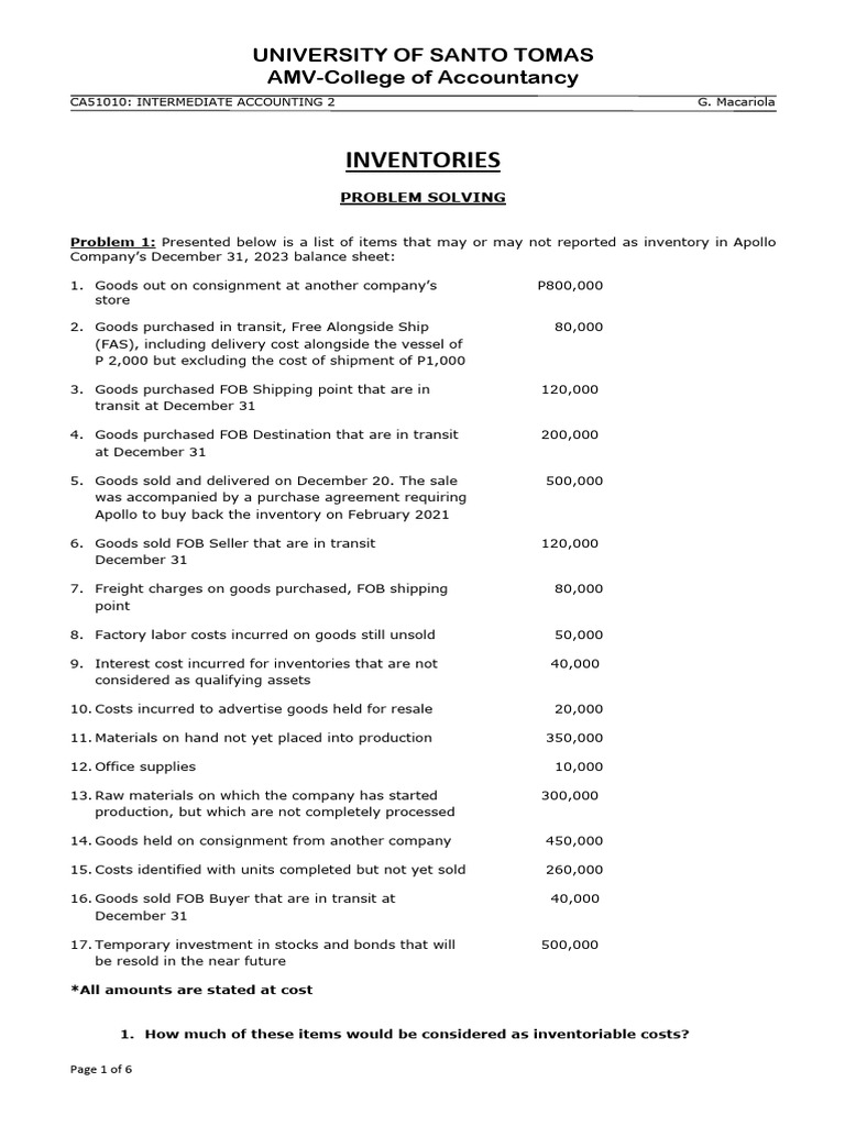 handout-inventories-pdf-debits-and-credits-cost-of-goods-sold