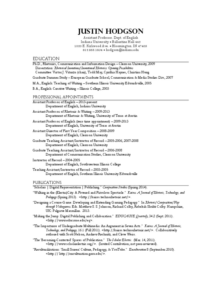 Graphic design cv example image