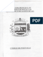 Código de Posturas de Cachoeiras de Macacu