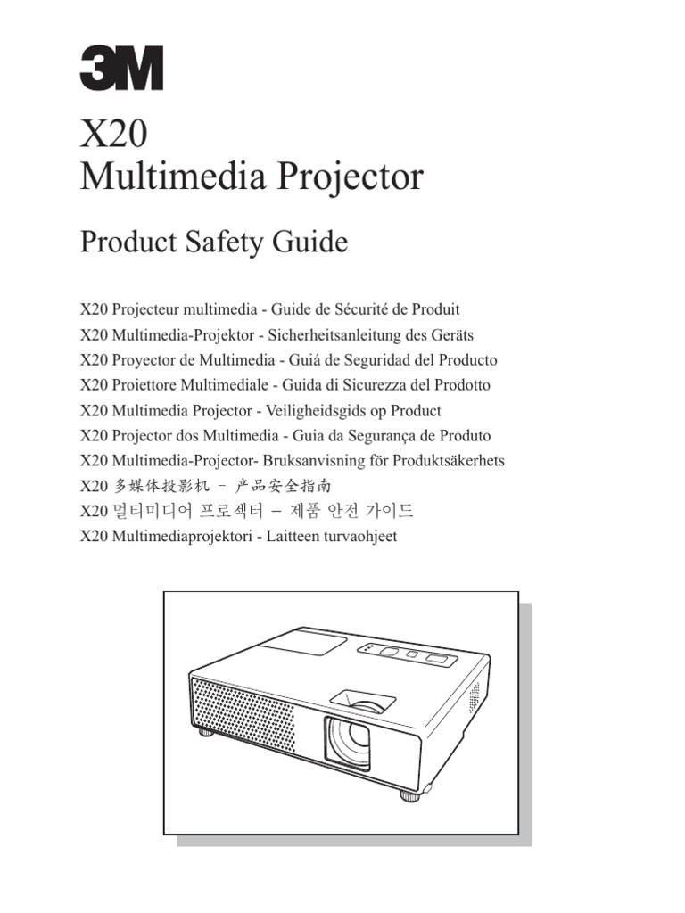 3m-x20-manual-de-instrucciones | PDF