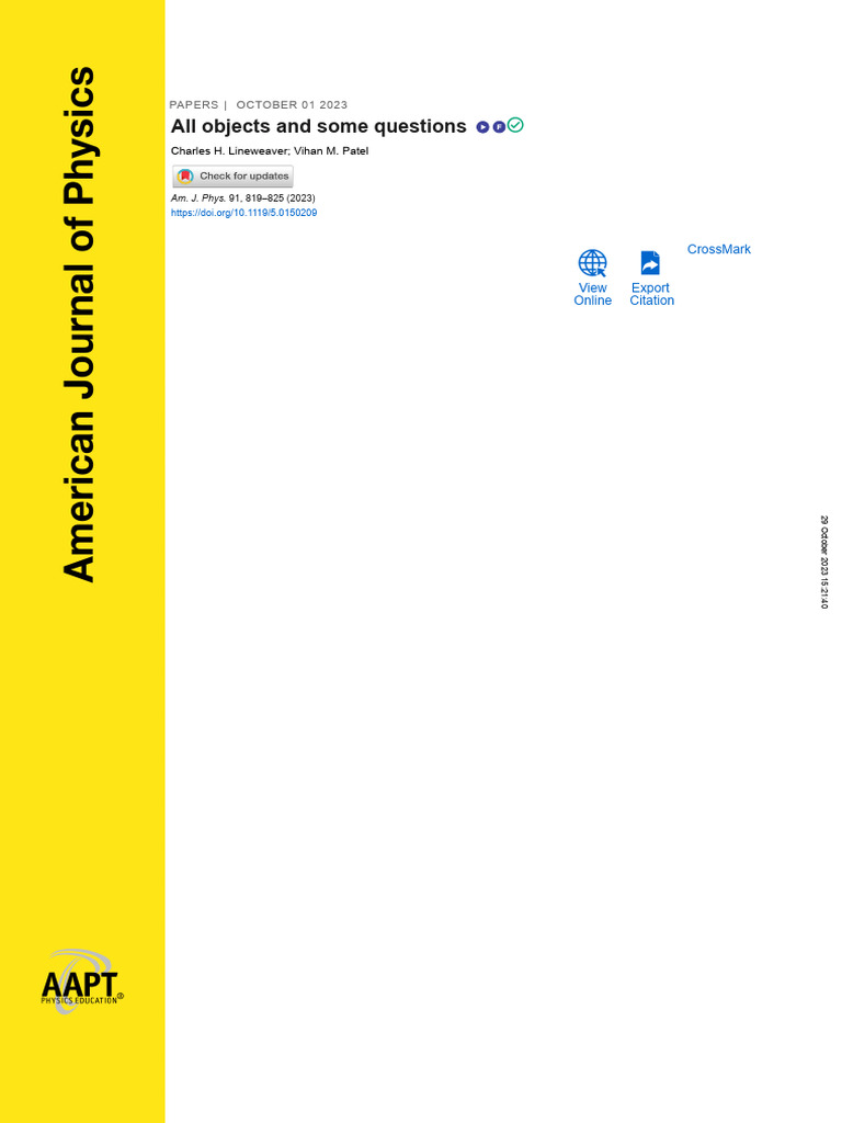 819 1 5 0150209 all objects and some questions pdf universe