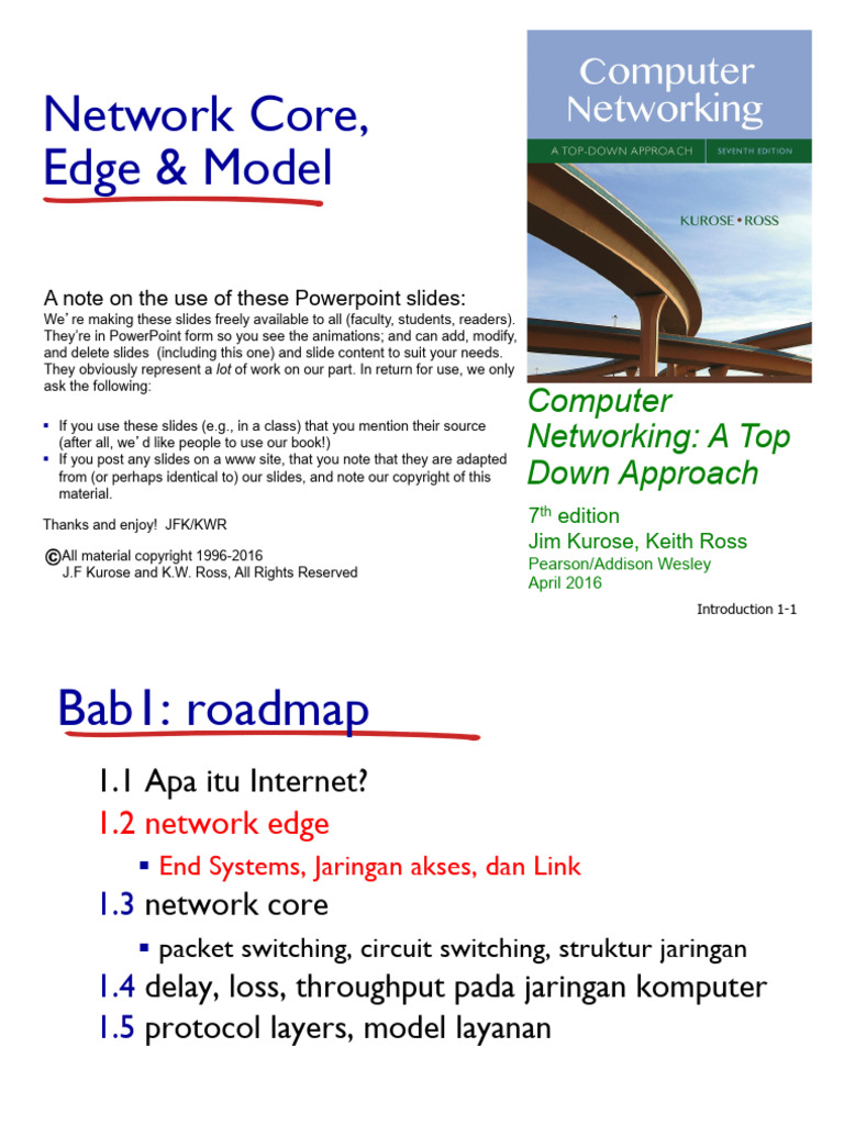 02 - Internet Dan Layanan Internet - Network Core Edge Model | PDF ...
