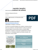 Cumino Proprietà, Benefici, Controindicazioni Ed Utilizzo