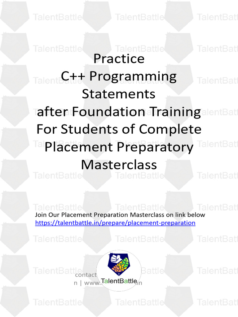 C++ Practice Questions | PDF
