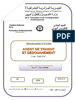Programme D'études Agent de Transit Et dédouanementII