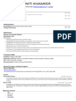 NitiKhamker Resume PDF