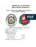 Trabajo de Investigacion - Metodología de La Investigacion