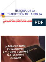 Historia de La Biblia