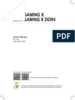 MB Manual z690 Gaming X Series e