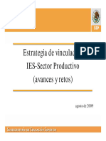 Estrategia de Vinculación IES-Sector Productivo