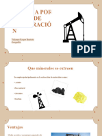 Mineria Por Pozos de Perforacion y de Servicios Básicos para El Desarrollo Económico