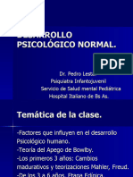 DESARROLLO PSICOLÓGICO NORMAL