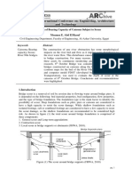 Evaluation of Bearing Capacity of Caissons Subject To Scour