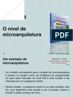 PPTs - Capítulo 4 O Nível de Microarquitetura