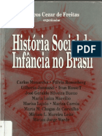 História Social Da Infância No Brasil (Marcos Cezar de Freitas)