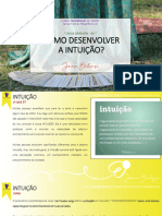 Curso Gratuito de Tarot Terapeutico e Intuitivo MOMERAKI - AULA 1 - INTUIÇÃO - Por JOANA BAHIENSE