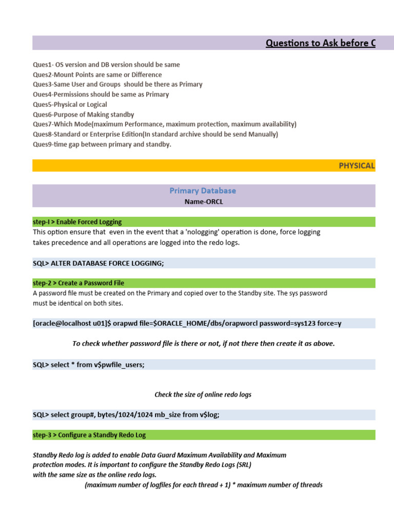 What Is Logical Standby Database In Oracle