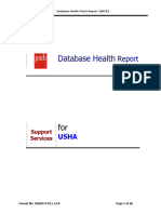 Health Checkup Report Usha 28 May 2015