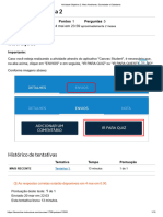 EAD - Atividade Objetiva 2 - Meio Ambiente, Sociedade e Cidadania