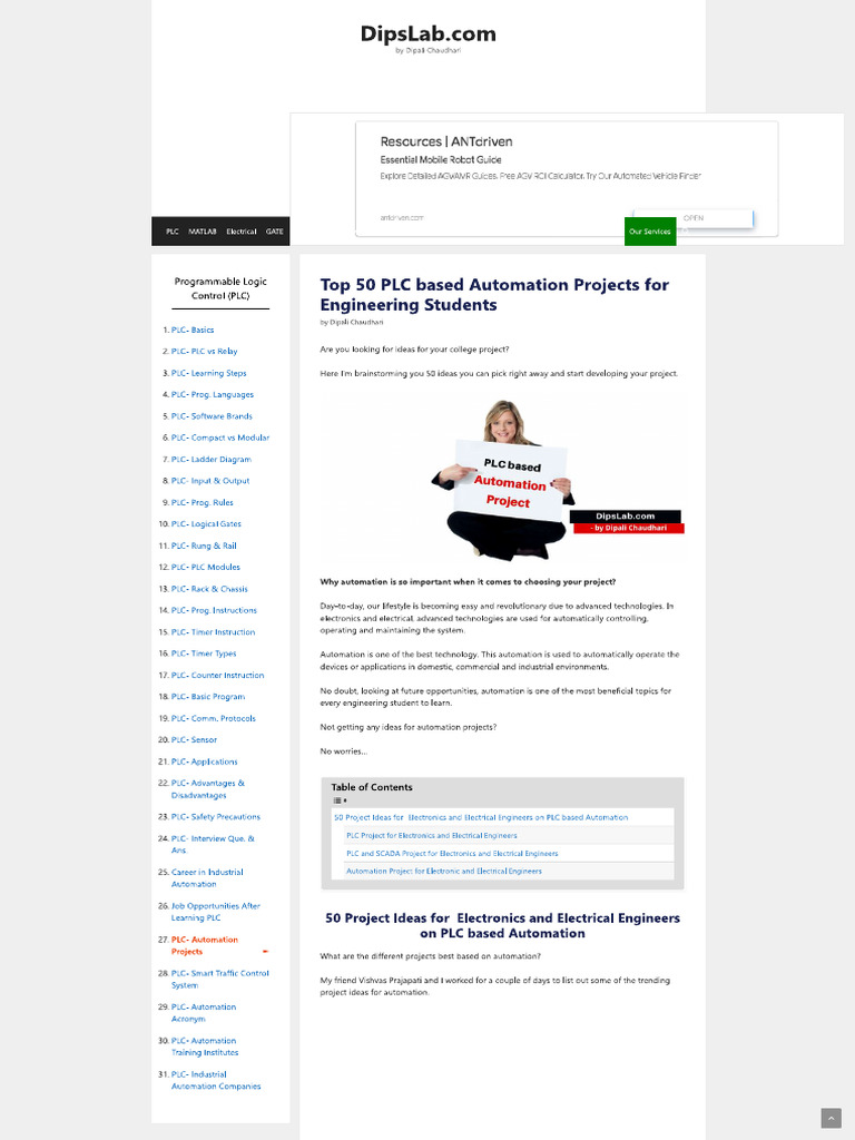 PLC Projects | PDF