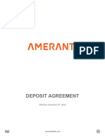 Amerant - Deposit-Agreement