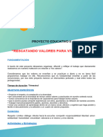 Proyecto Educativo Ii