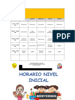 Horario Del Nivel Inicial-2022-Vr.