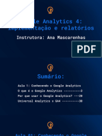 Google Analytics 4 - Slides Aula 1