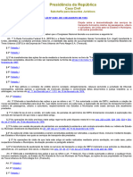 Lei 8693 Dispõe Sobre A Descentralização Dos Serviços de Transporte Ferroviário Coletivo de Passageiros, Urbano e Suburbano, Da União para Os Estados e Municípios, e Dá Outras Providências.