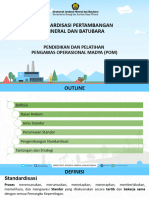 Standardisasi Pertambangan Mineral & Batubara