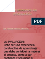 Instrumentos de Evaluación