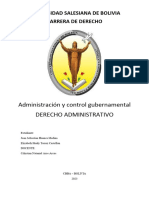 Administracion y Control Gubernamental