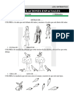 01 Relaciones Espaciales Matemática Primero de Primaria